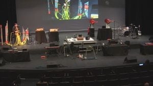 Atlanta Science Festival is underway at Georgia Tech, spotlighting interesting musical instruments