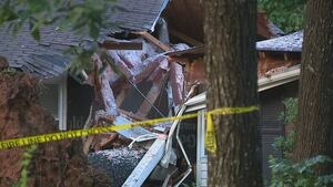 ‘Extreme weather' damages Dunwoody home, causes power outages