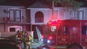 2 taken to the hospital after jumping to escape DeKalb apartment fire