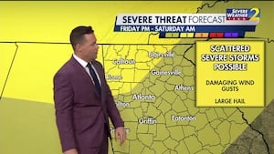Risk for strong, severe storms starts Friday afternoon