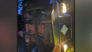 ‘Couldn't believe he was alive': Woman rescues man from wrecked tanker with explosive chemicals