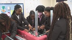 All-girls robotics team from Atlanta makes its mark