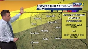 Friday heats up, with a storm risk for the weekend