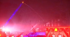 Crews battle fire at troubled South Fulton condos for second time since December