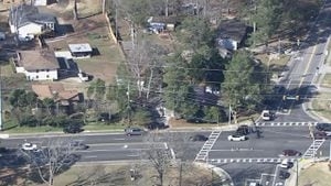 Heavy police presence on Windy Hill Road as officers serve search warrant