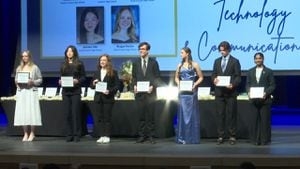 Forsyth County Schools honors Students of the Year in CTAE program