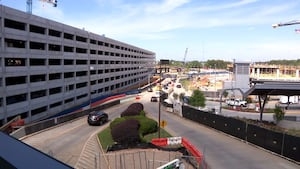 Construction on new South Terminal parking deck to add to delays at Atlanta's airport