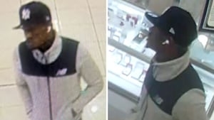 Thief uses sledgehammer to smash open Rolex case at Belk in SouthPark Mall