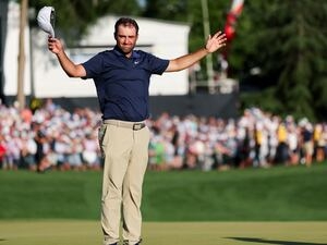 Scheffler's fiery celebration at PGA Championship shows desire that burns in world's No. 1 player