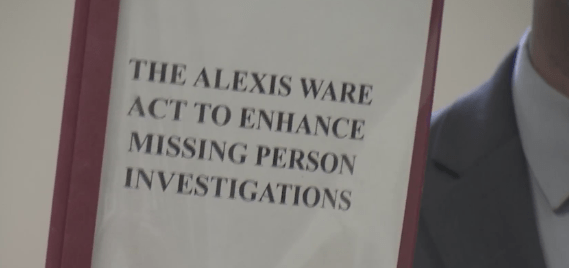 Alexis Ware's family proposes missing persons bill to SC lawmakers