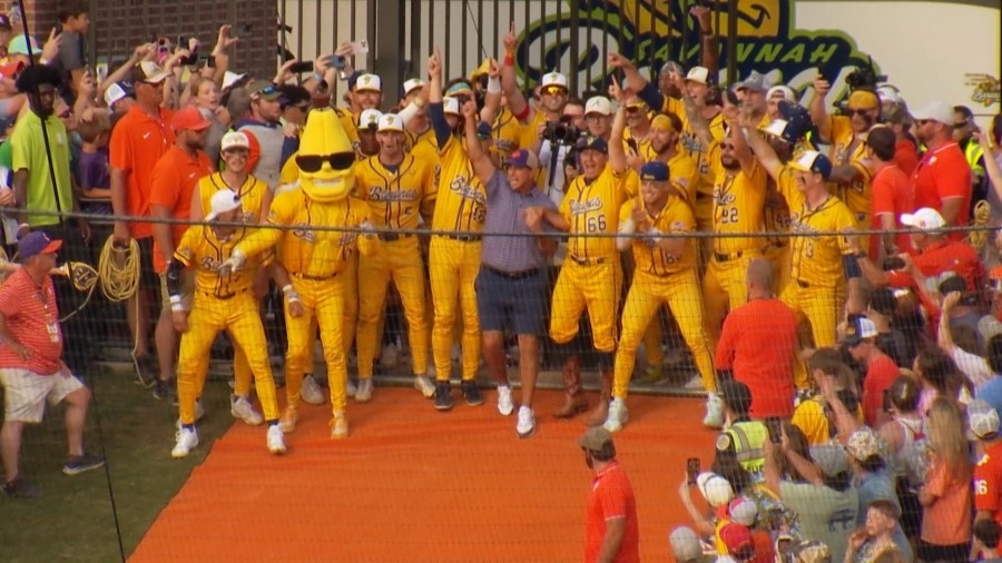 Dabo Swinney & C.J. Spiller part of Banana Ball show in front of sold out crowd inside Death Valley