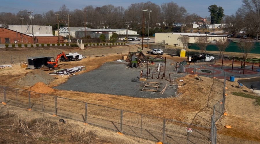 New equipment added to Anderson playground