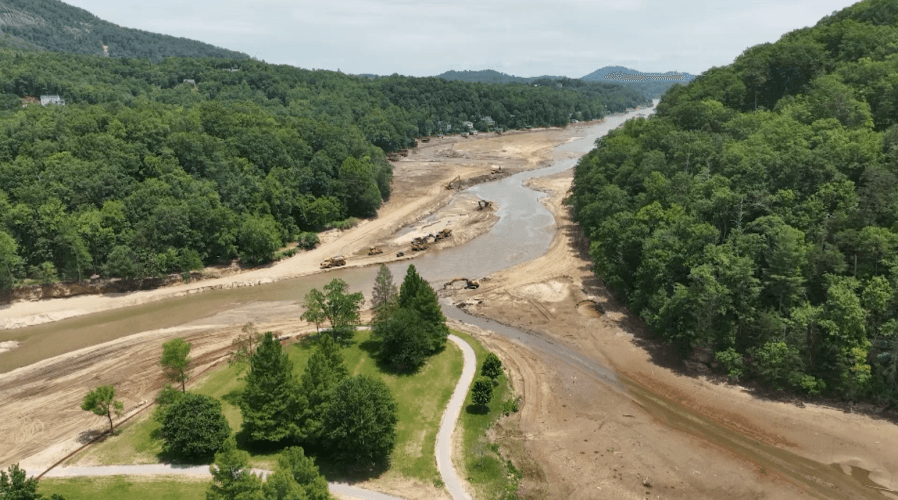 Lake Lure: Long road to recovery