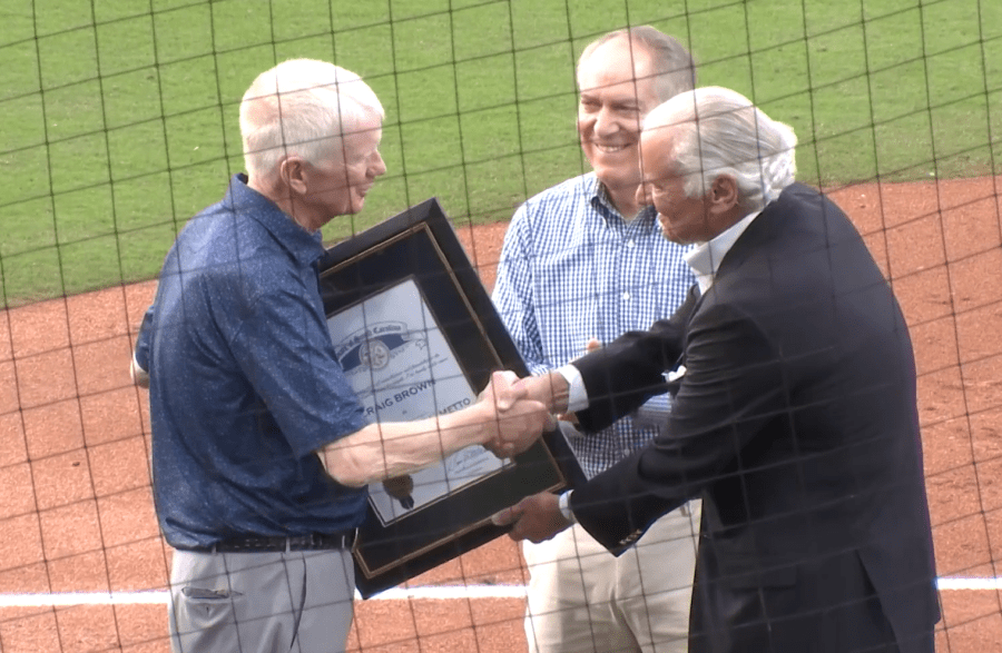 Owner of Greenville Drive presented with Order of the Palmetto