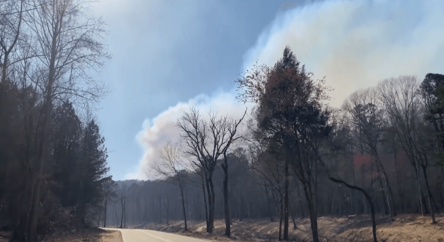 LIST: Wildfires burning in the Upstate, WNC, Georgia