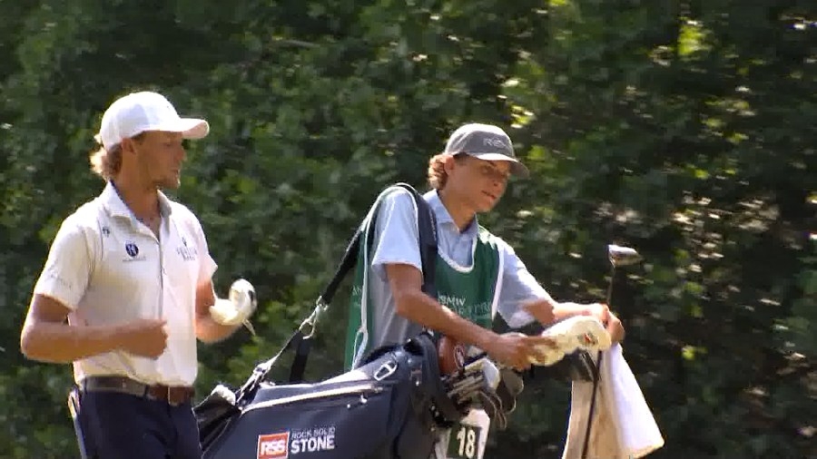 Greenville's Eassy steps up big for eventual BMW Charity Pro-Am champ