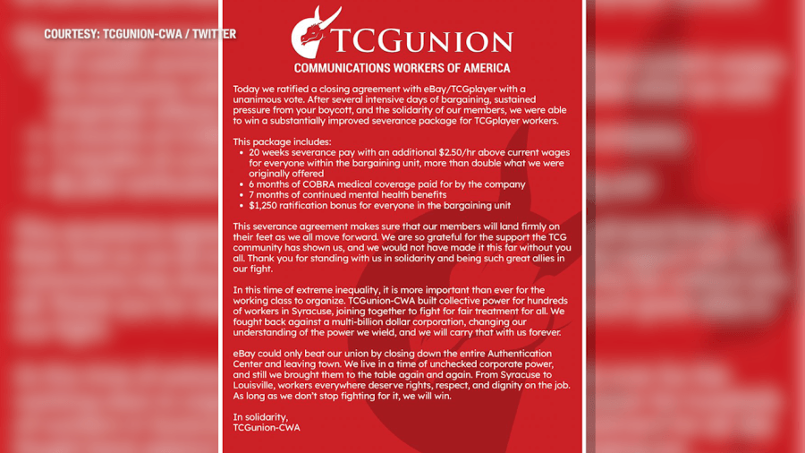 TCGPlayer employee speaks on closing agreement with eBay