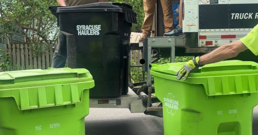North Syracuse neighbors not happy with new trash rollout