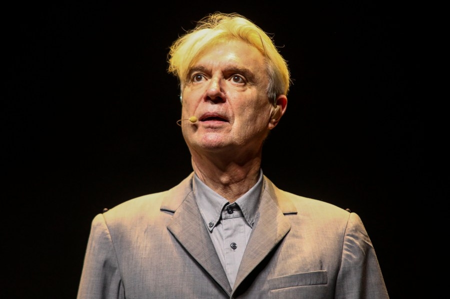David Byrne at the Landmark Theater