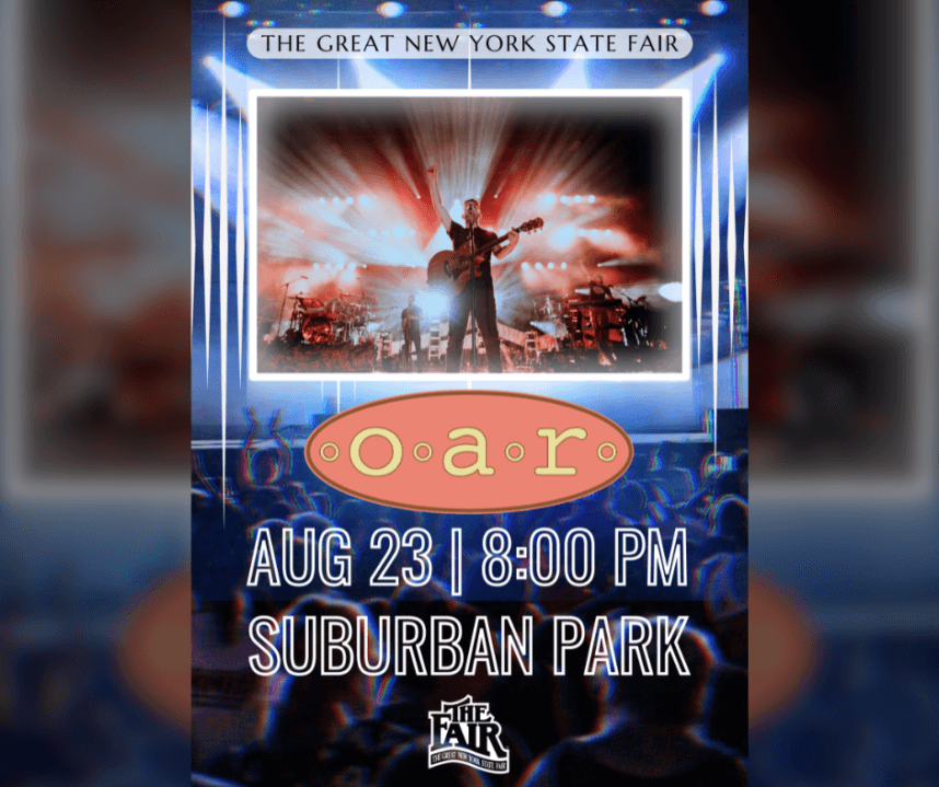 Rock band announced for NYS Fair