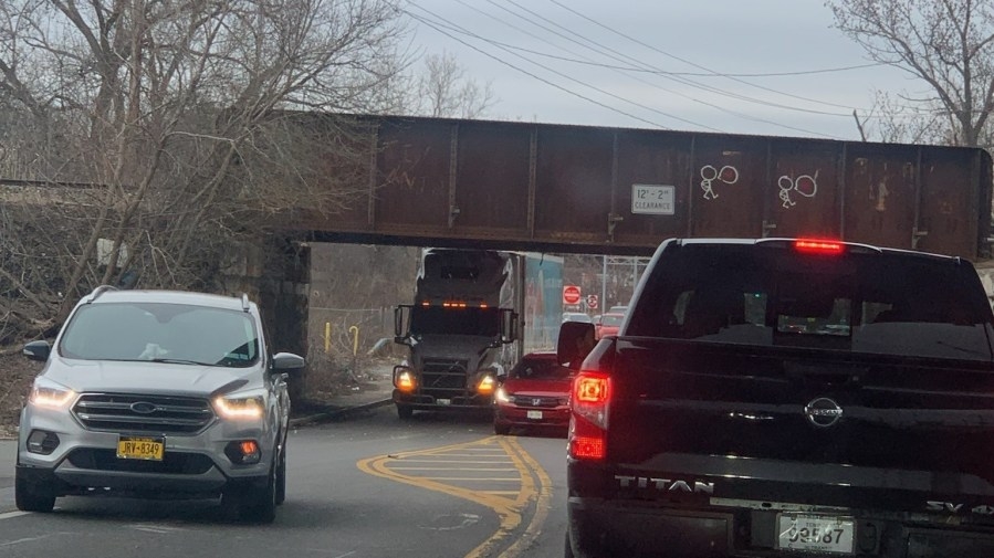Another truck hits the Park Street bridge