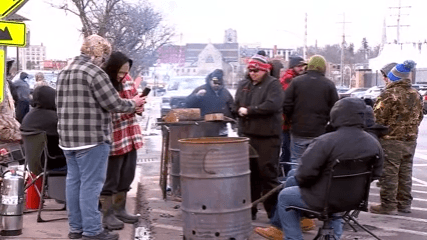 Correction workers continue to strike in Auburn