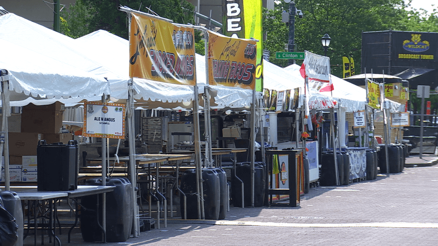 Taste of Syracuse vendors prepare for rain