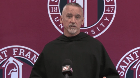 Saint Francis holds press conference announcing changing of conferences, shift from D1 to D3 sports