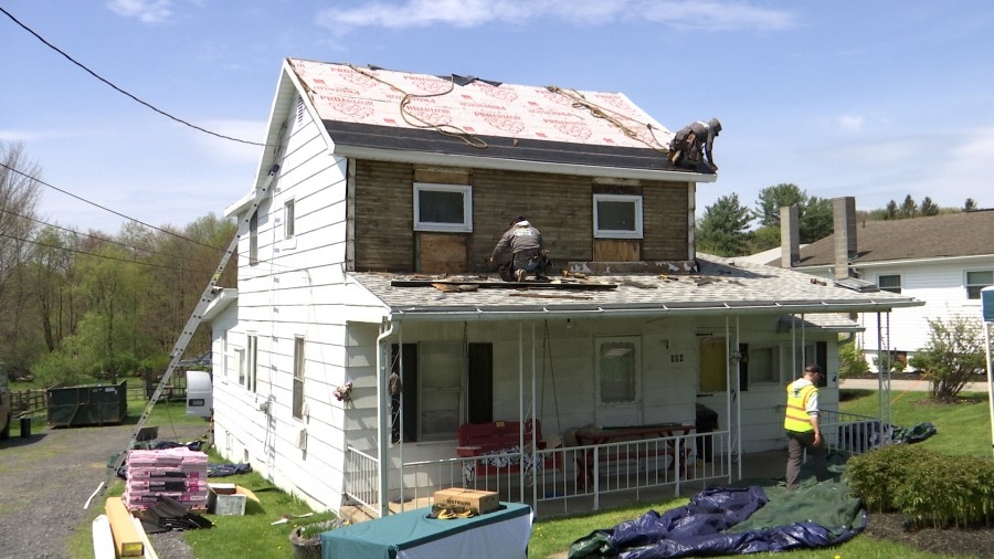 U.S. Army Veteran in Centre County receives free roof replacement