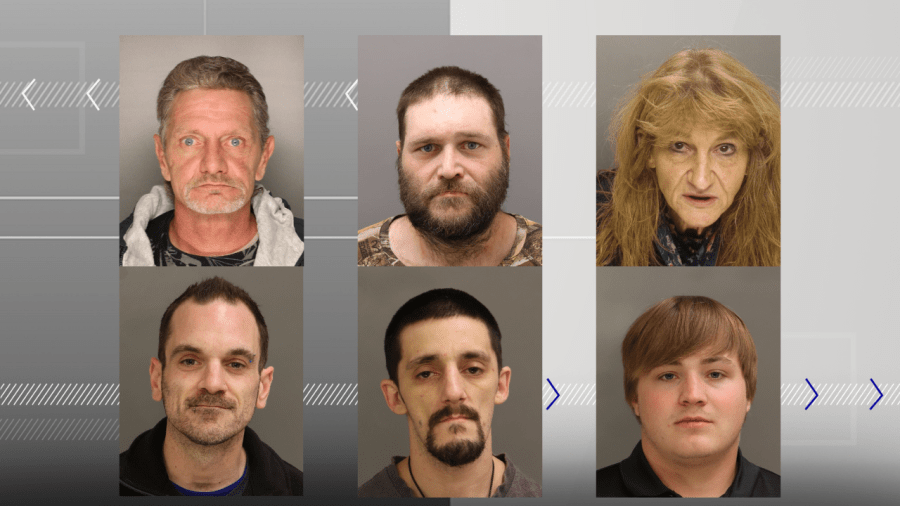 Six from Cameron and Elk County arrested for dealing meth, fentanyl