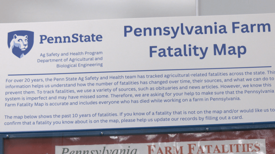 PSU study reports 19 farm deaths across Pennsylvania in 2024