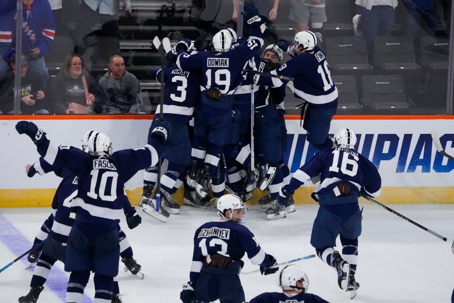 Penn State defeats UConn in OT to advance to Frozen Four