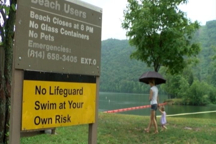 Beach at Raystown Lake closed until further notice due to E. coli levels