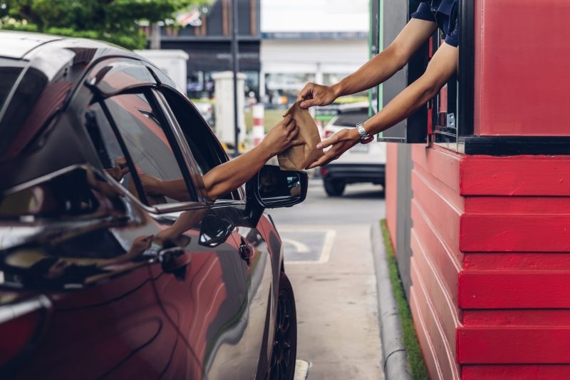 The average cost of fast food in Pennsylvania