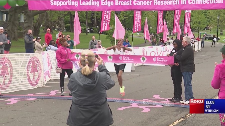 Runners race for breast cancer research in New Britain