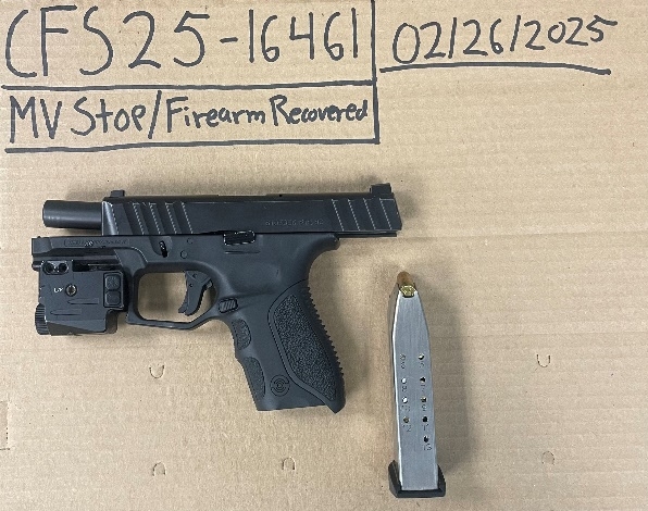 3 juveniles, 1 adult charged after stolen firearm found during Bridgeport traffic stop