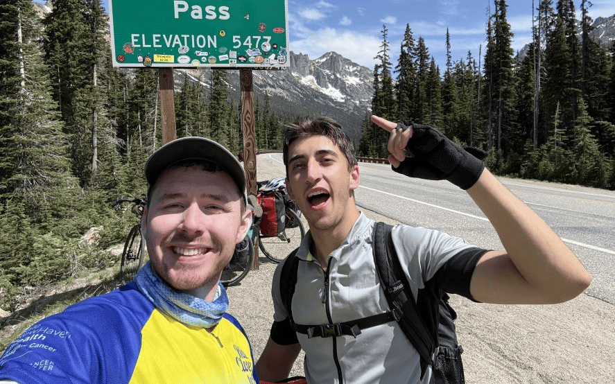 UConn students bike across the country for suicide prevention