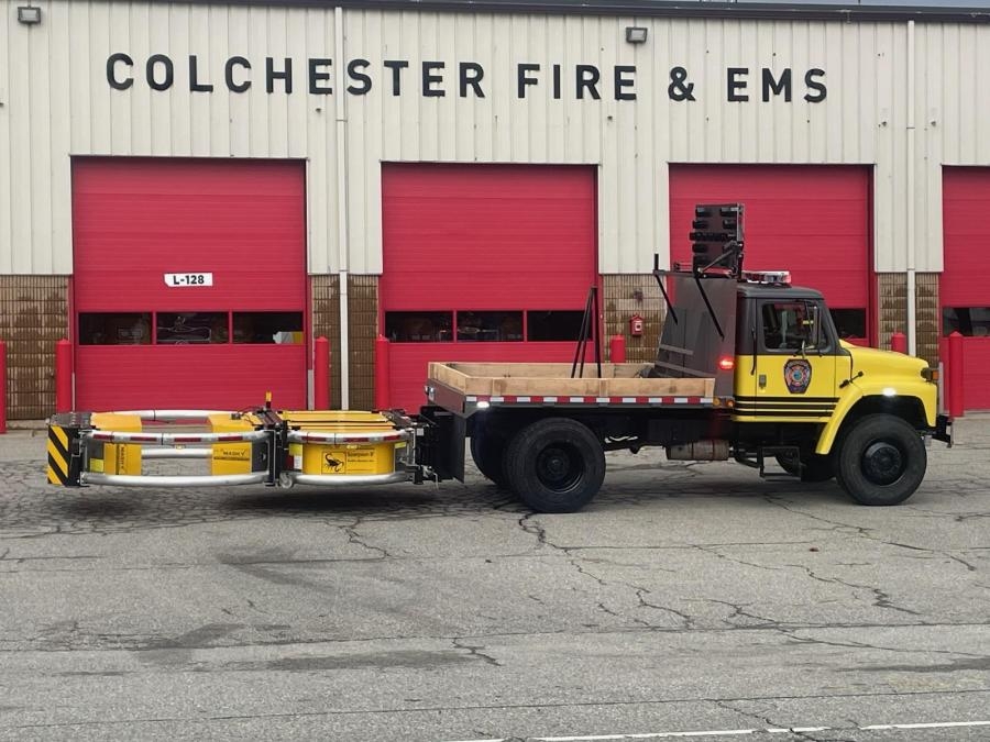 Colchester creates truck meant to protect first responders on highways