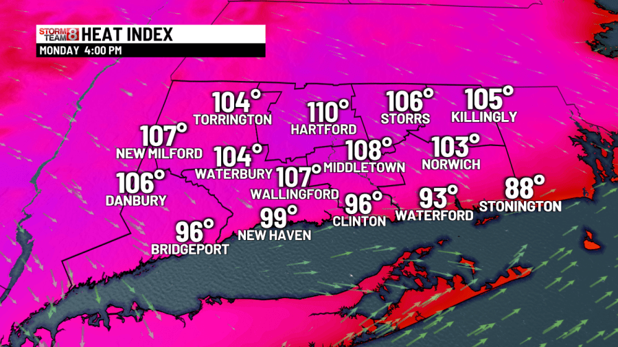 AM rain done with intense heat to come!