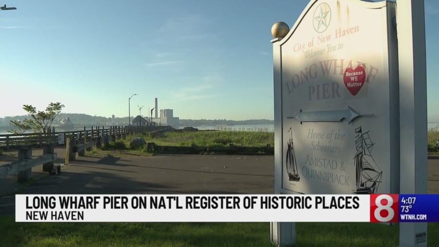 New Haven's Long Wharf Pier added to National Register of Historic Places