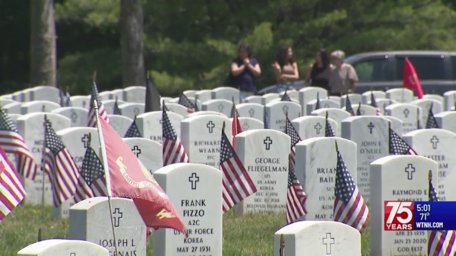 State Veteran's Cemetery in Middletown has Memorial Day ceremony