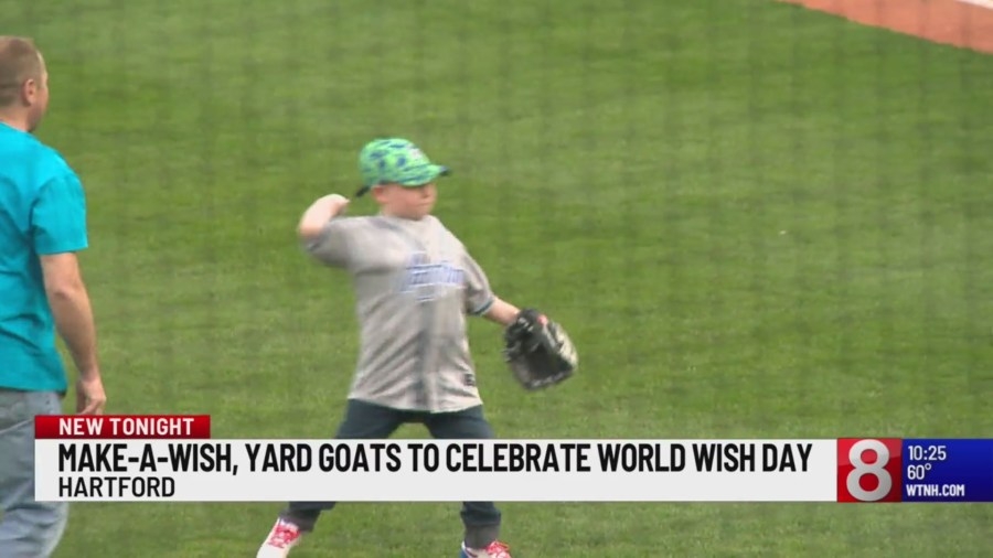 Yard Goats, Make-A-Wish celebrate World Wish Day