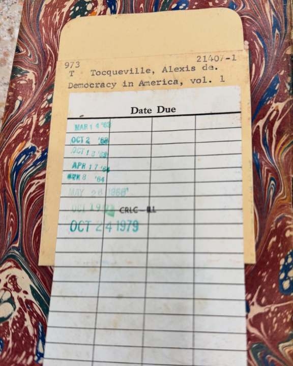 Avon man returns library book 46 years overdue