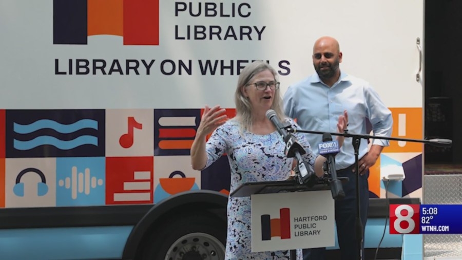 Hartford Public Library launches Library on Wheels