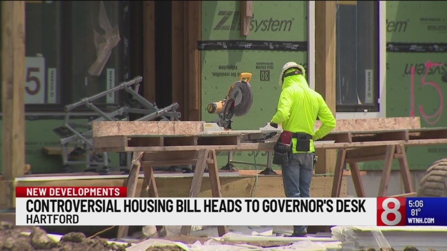 Controversial housing bill heads to governor's desk