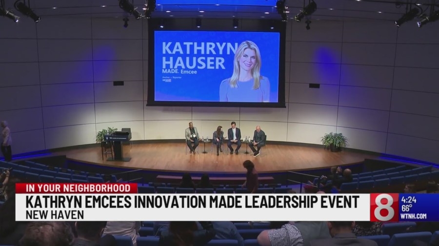 In Your Neighborhood: Kathryn Hauser at MADE Leadership Series event at Yale Innovation Summit