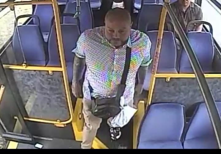Vernon Police search for bus attacker suspect
