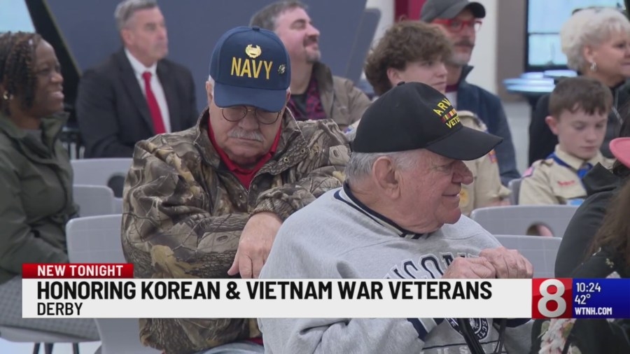 Korean War, Vietnam War Veterans honored in Derby