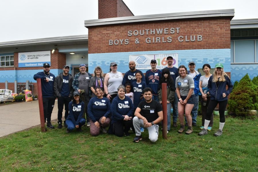 Veteran volunteers hold service project at Boys & Girls Club of Hartford