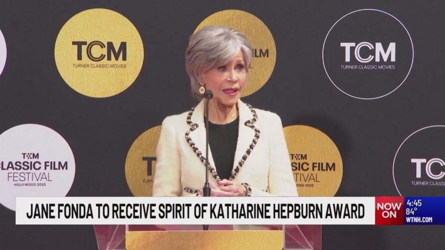Jane Fonda to receive Spirit of Katherine Hepburn Award on Sept. 14